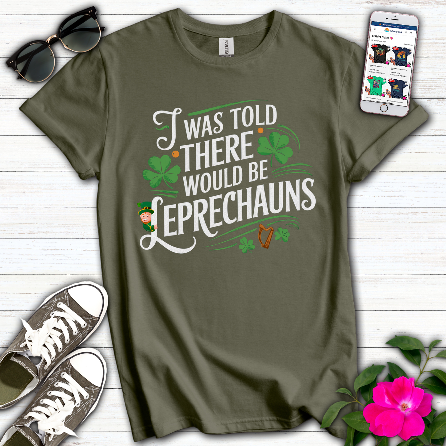 Told Leprechauns T-Shirt