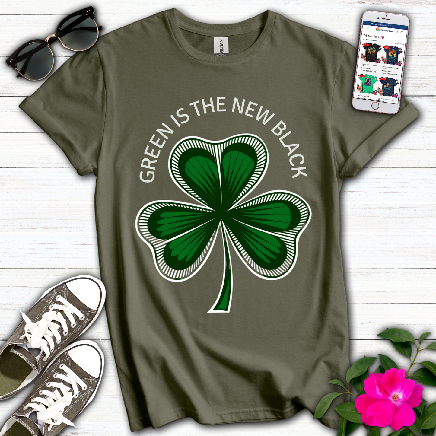 Green is New Black T-Shirt