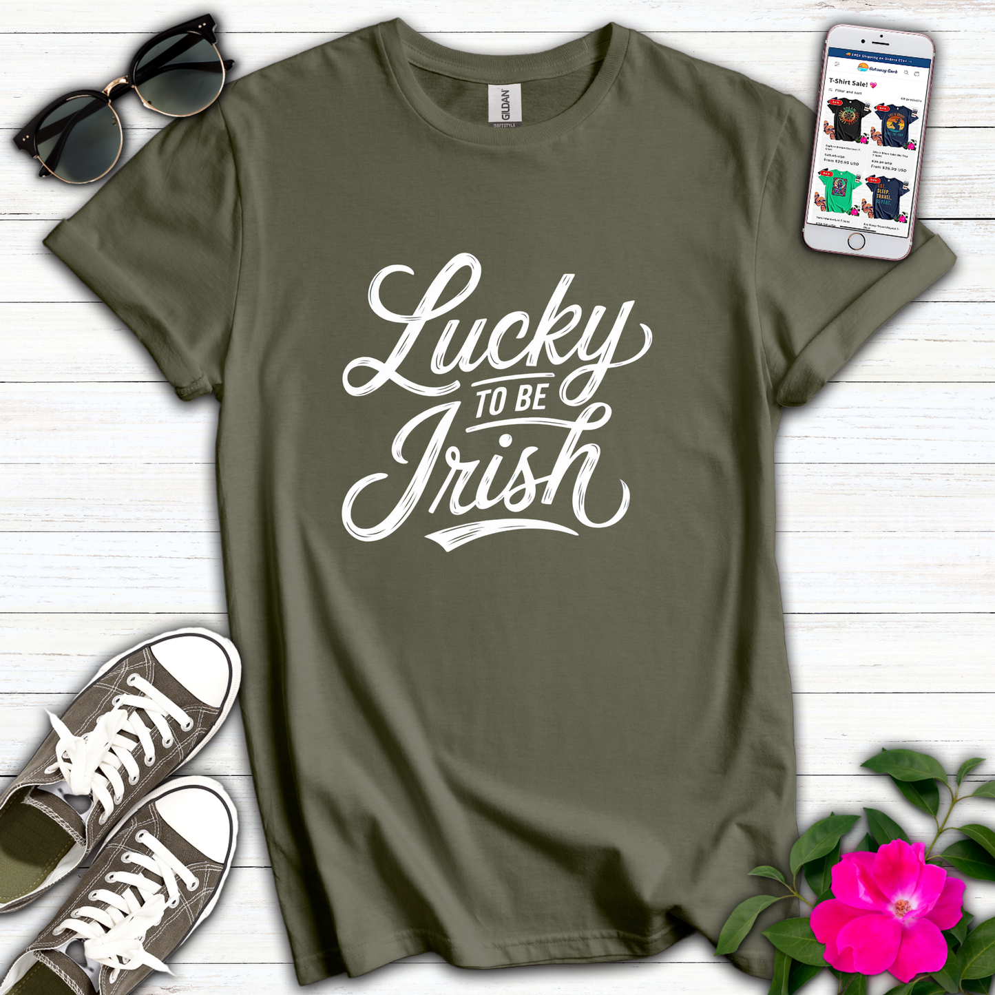 Lucky to be Irish T-Shirt