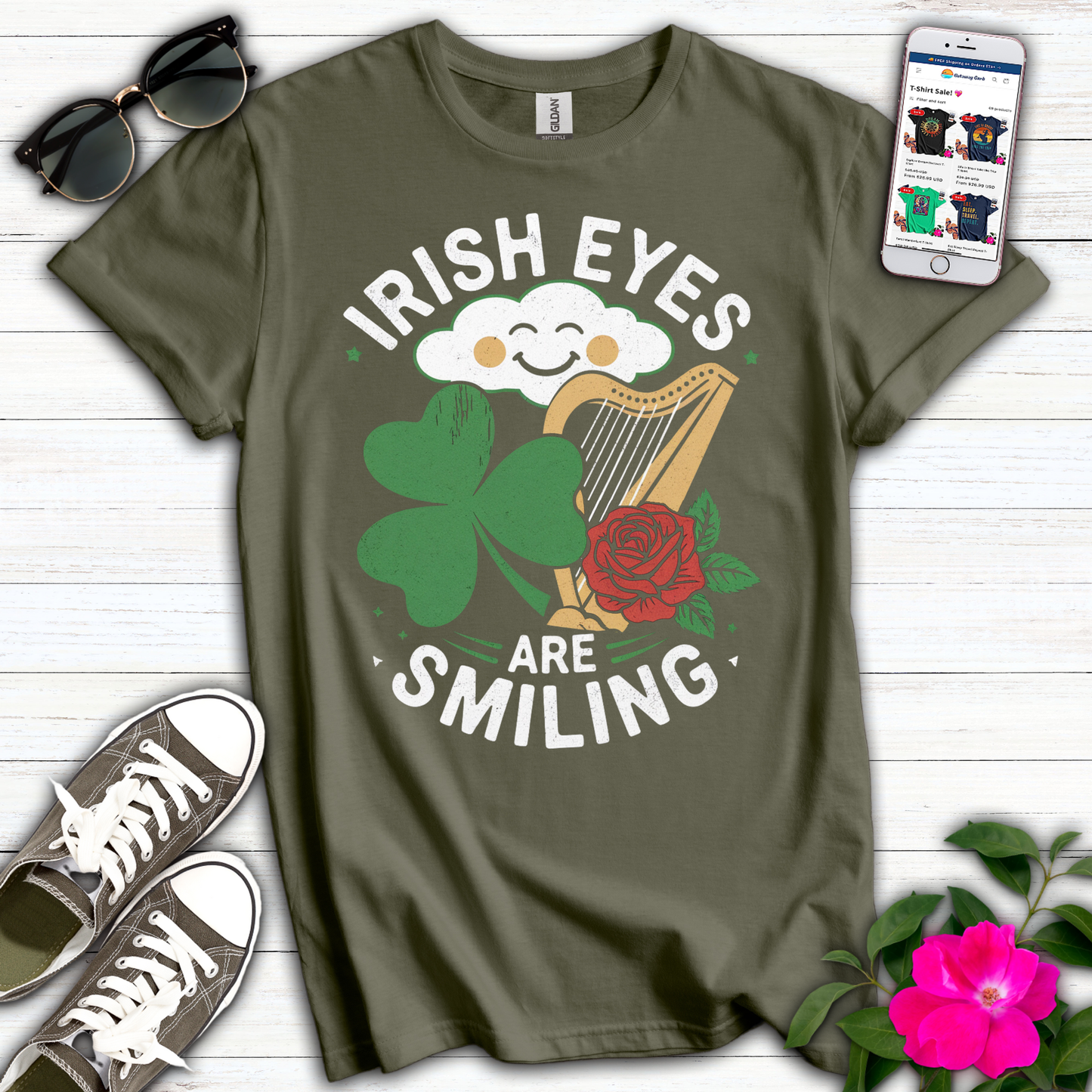 Irish Eyes are Smiling T-Shirt