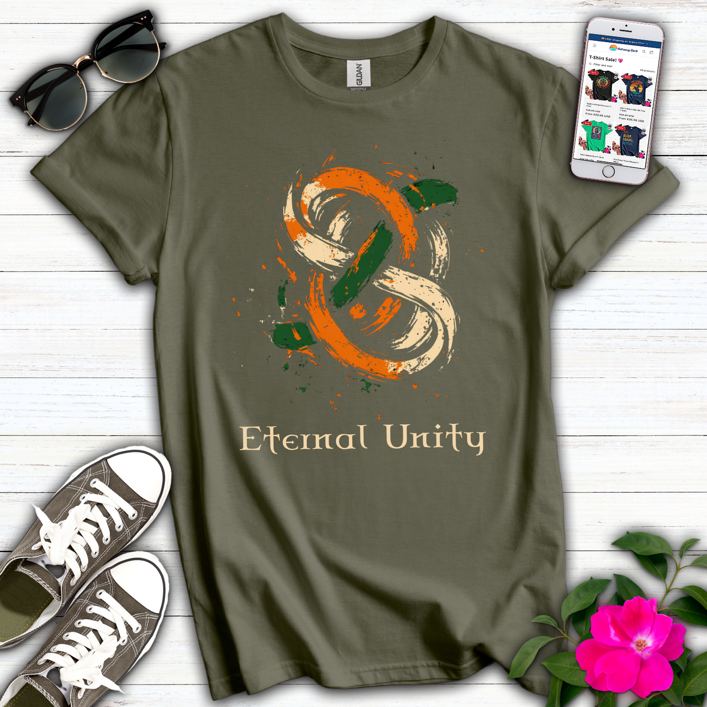 Eternal Unity Celtic Knot T-Shirt