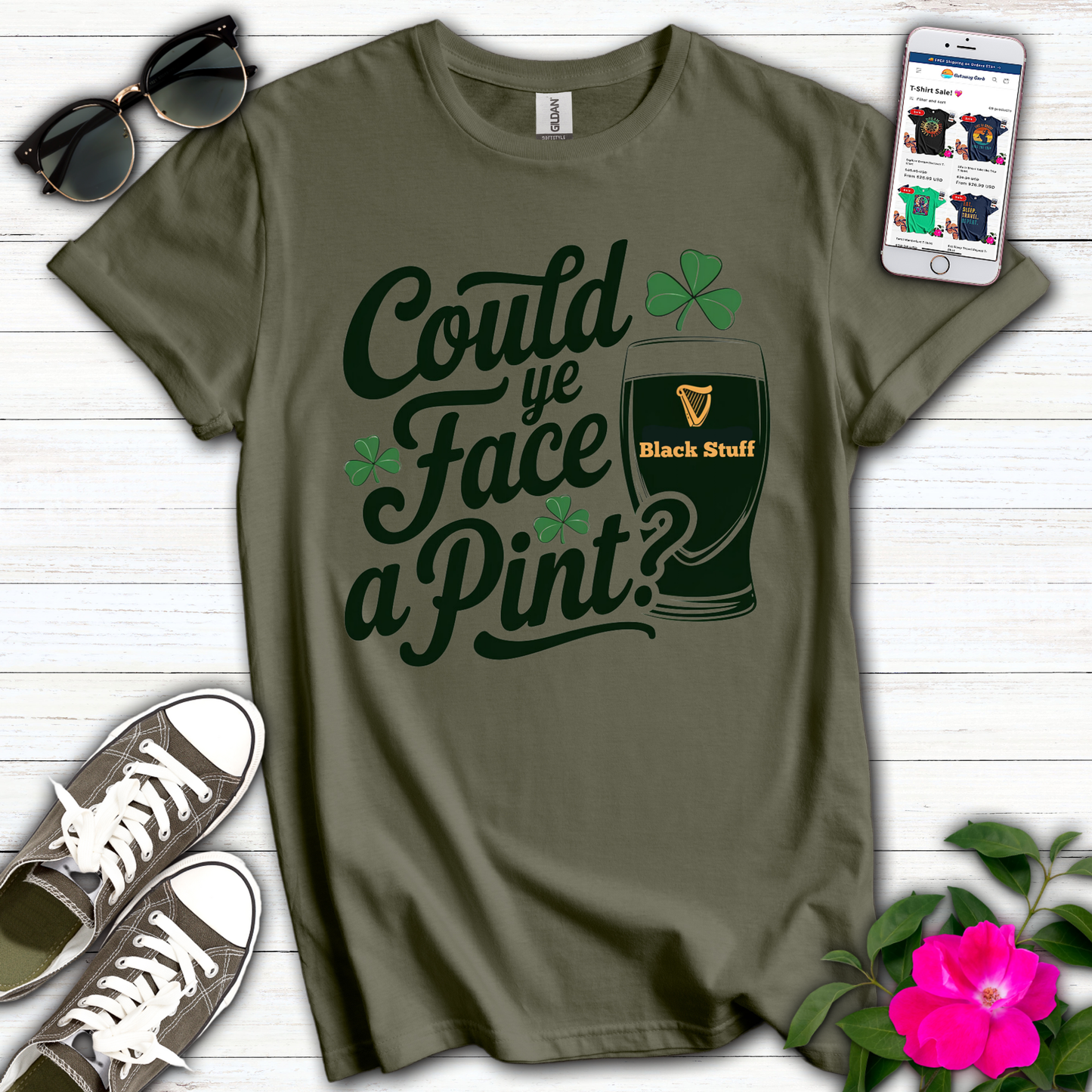 Could Ye Face a Pint T-Shirt