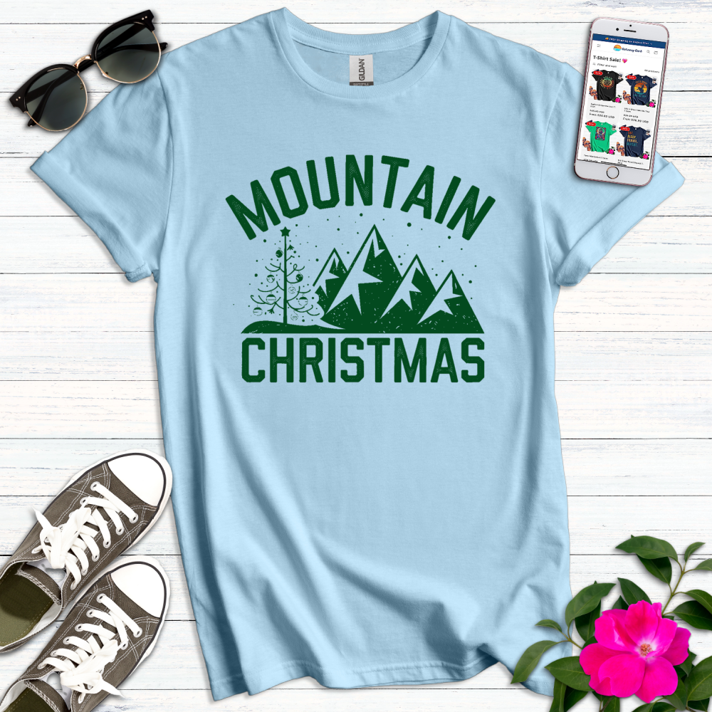 Merry Mountain Christmas T-Shirt