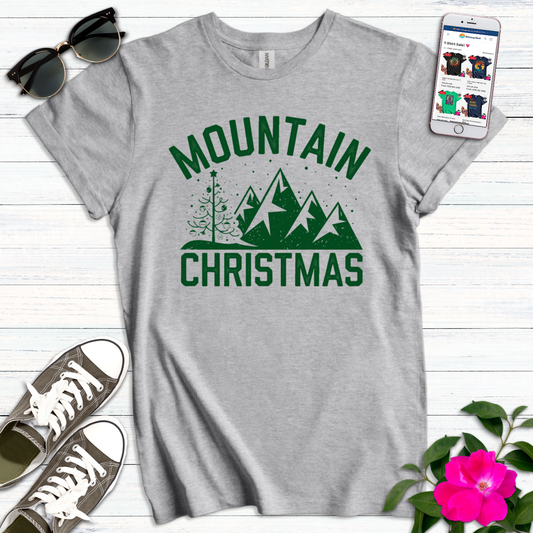 Merry Mountain Christmas T-Shirt