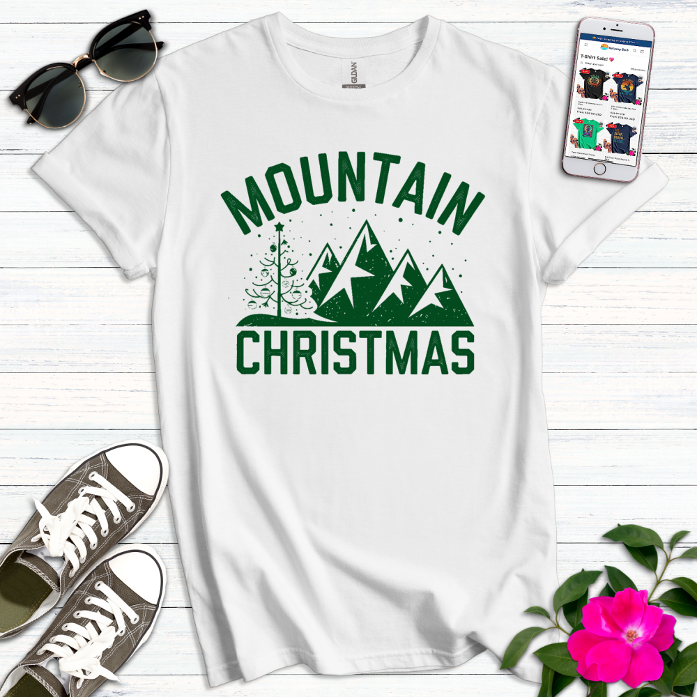 Merry Mountain Christmas T-Shirt