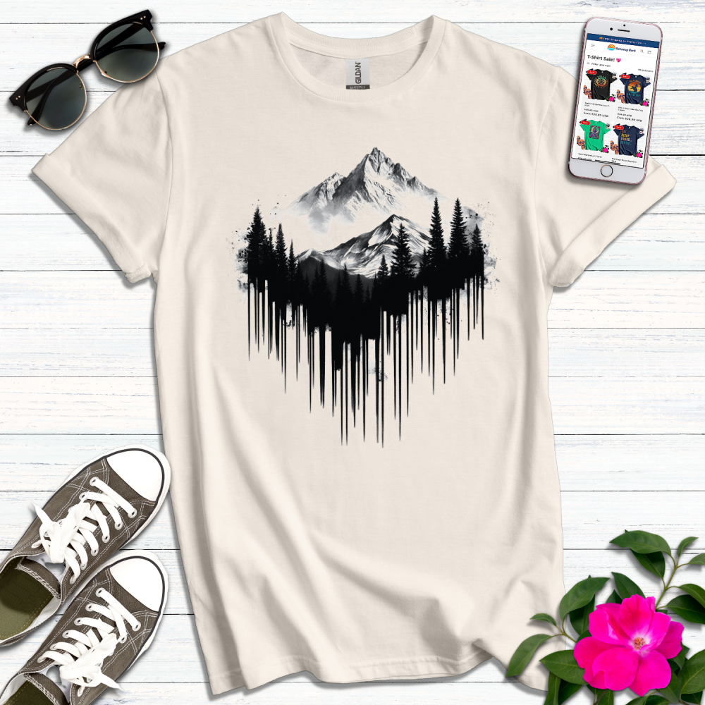 Abstract Mountain T-Shirt