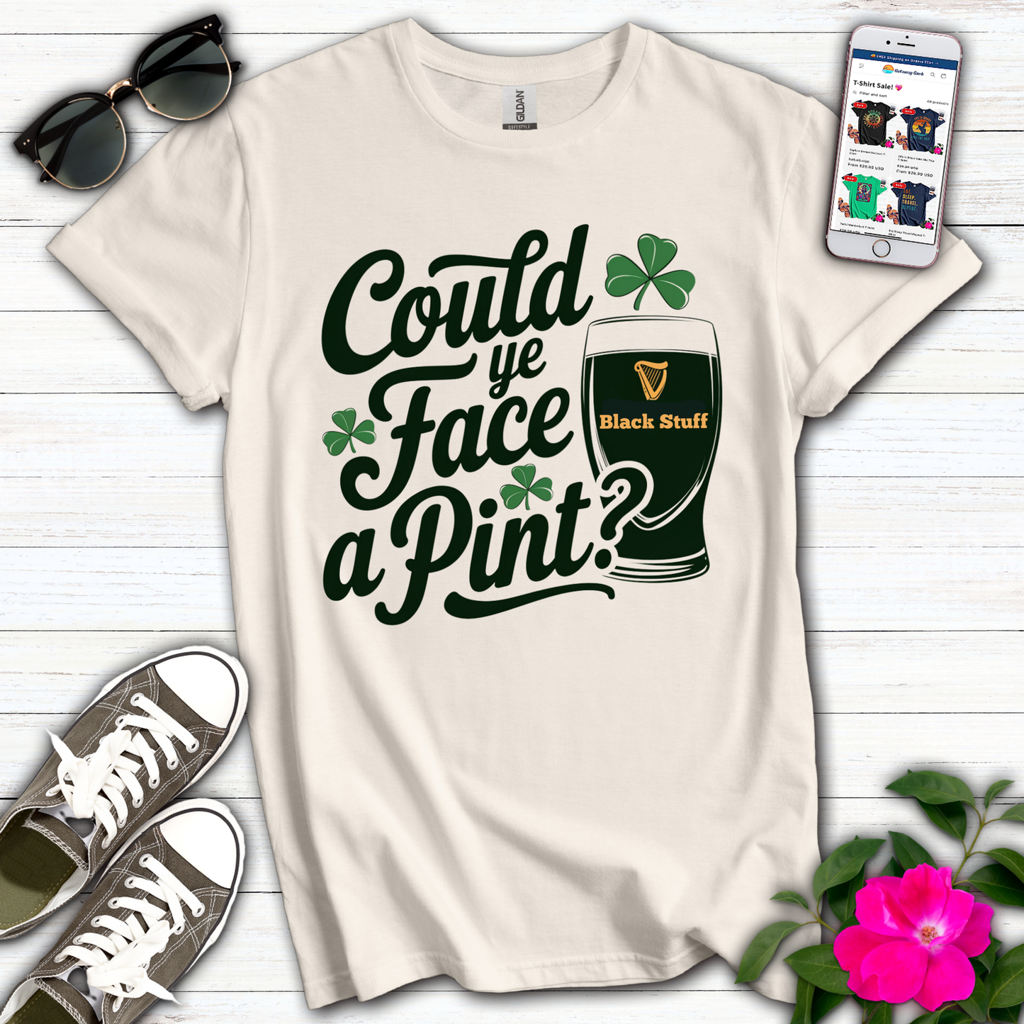 Could Ye Face a Pint T-Shirt