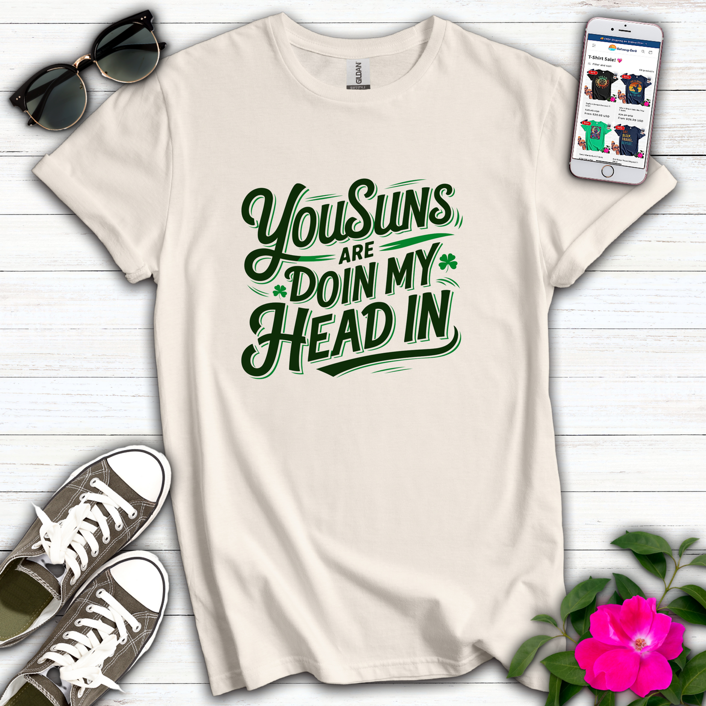 YouSuns Doin My Head In T-Shirt