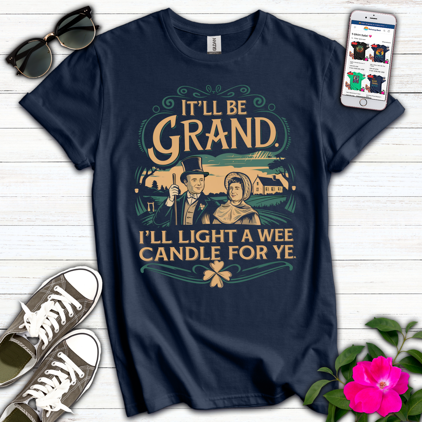 Vintage Wee Candle T-Shirt