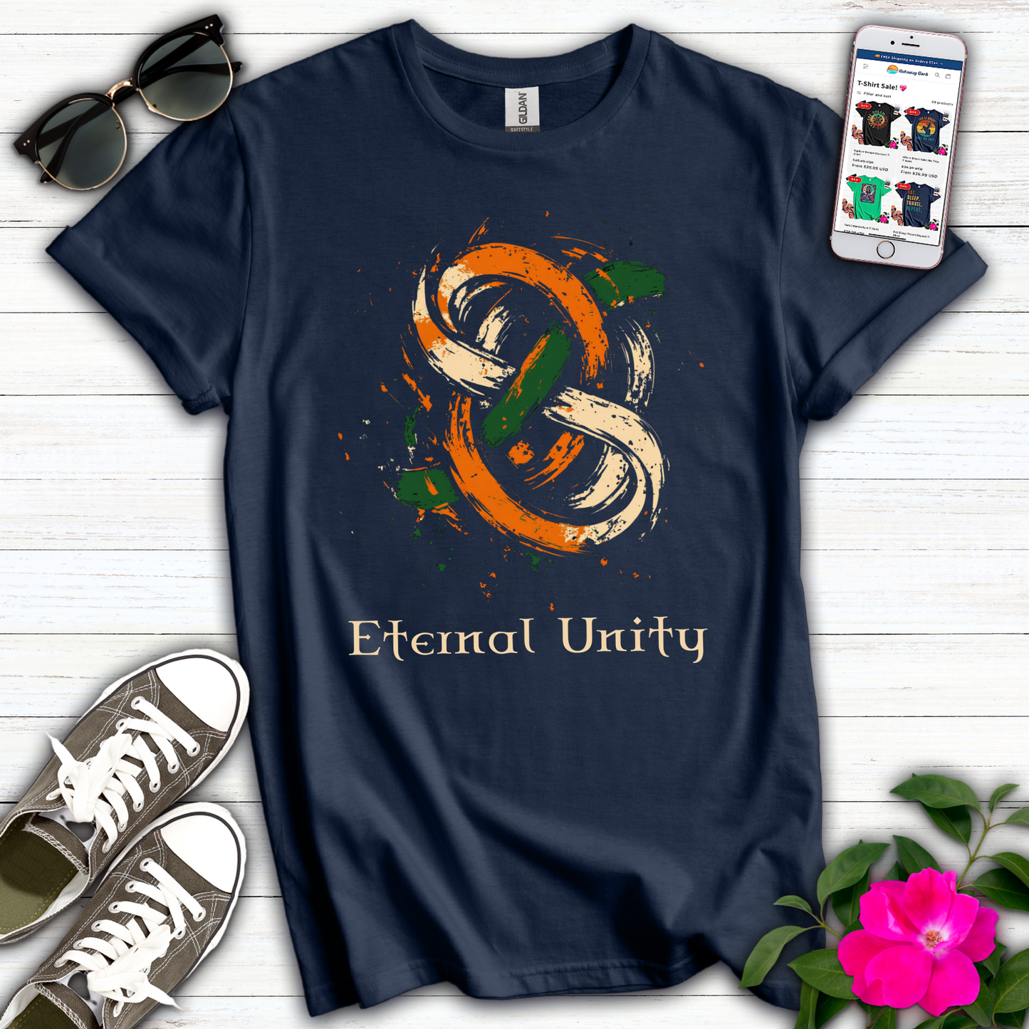 Eternal Unity Celtic Knot T-Shirt