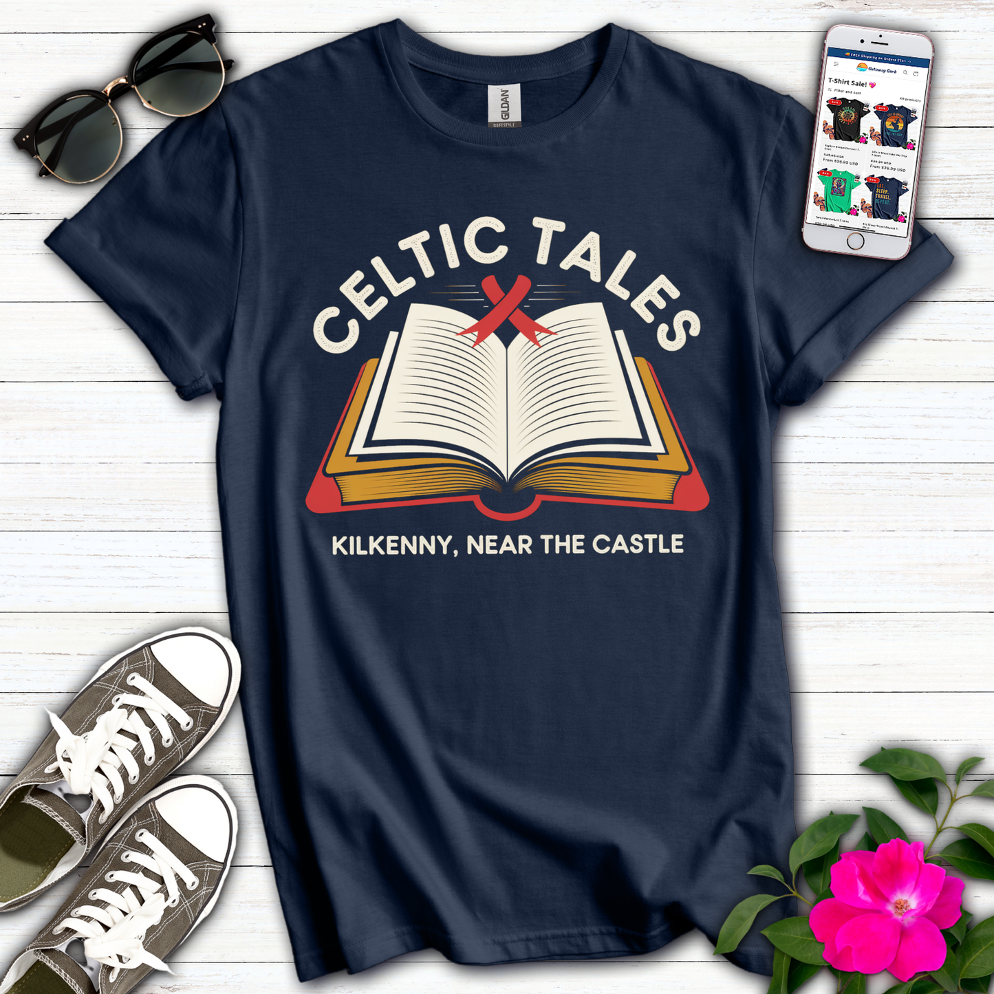 Celtic Tales Kilkenny Bookshop T-Shirt