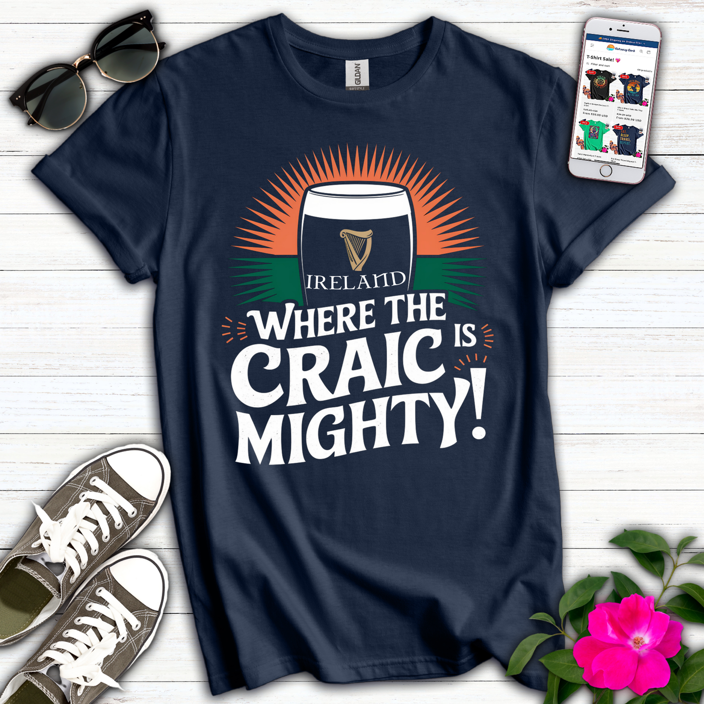 Ireland Craic is Mighty T-Shirt