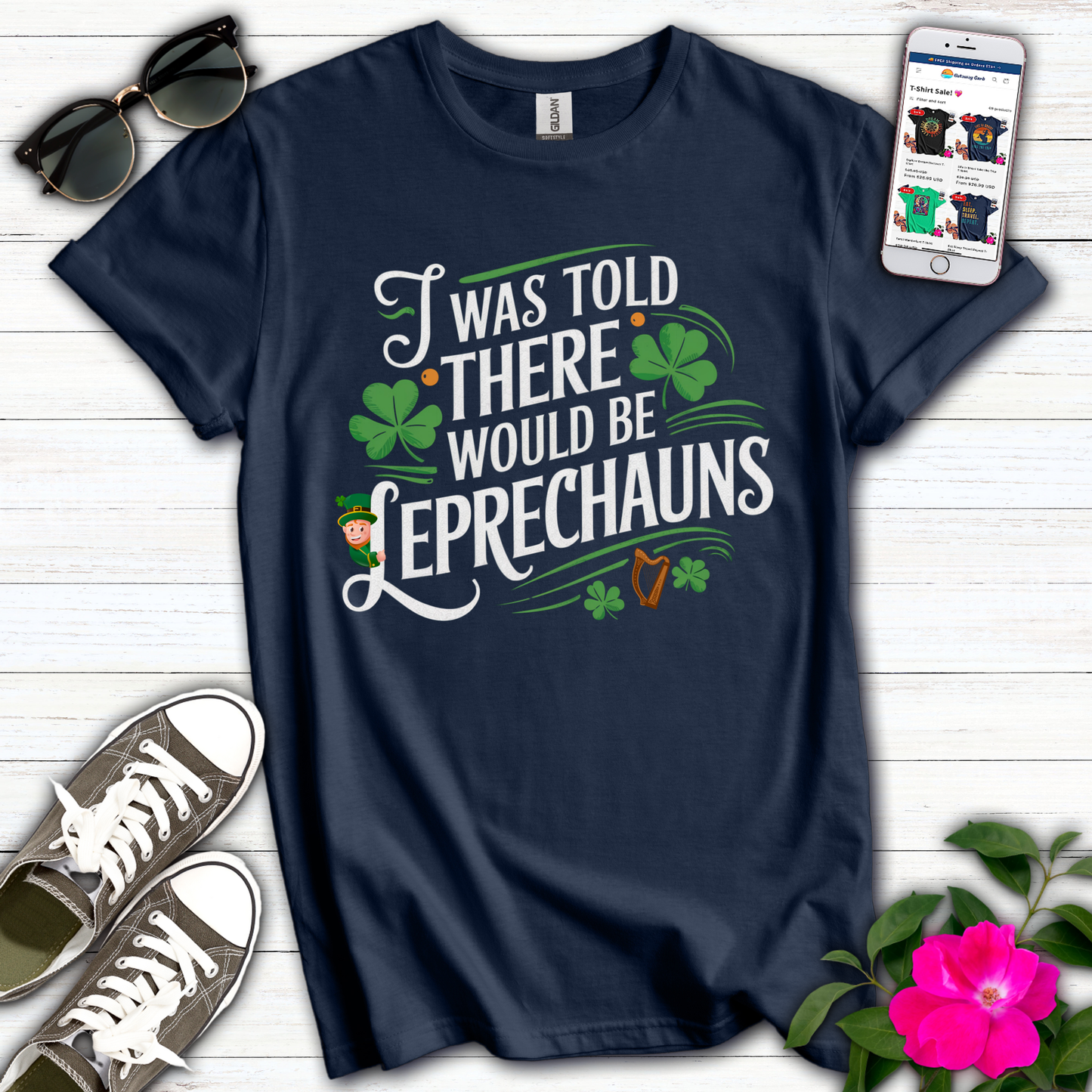 Told Leprechauns T-Shirt