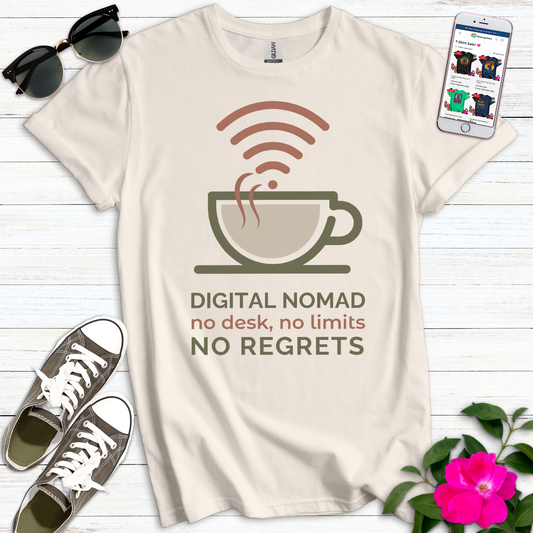 Digital Nomad Boho Colors T-Shirt