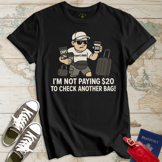 Not Paying Checked Bag T-Shirt