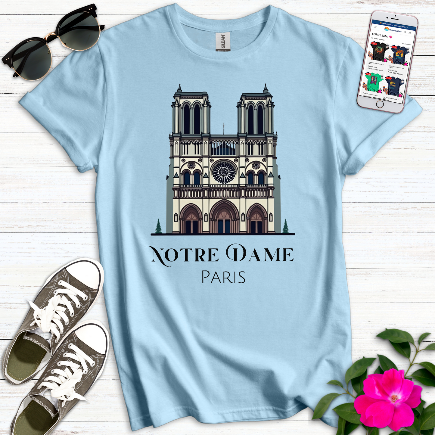 Notre Dame Reborn T-Shirt