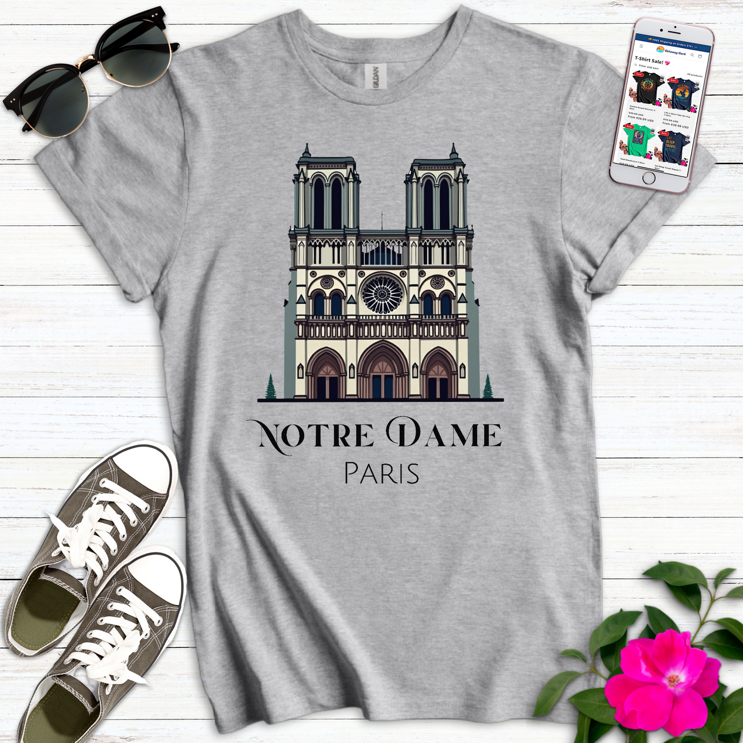 Notre Dame Reborn T-Shirt