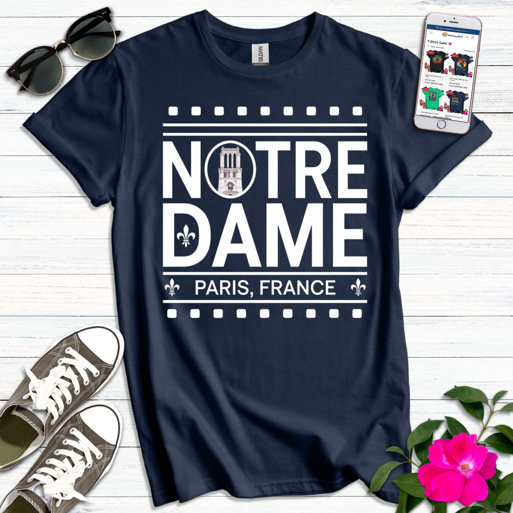 Notre Dame Paris France T-Shirt