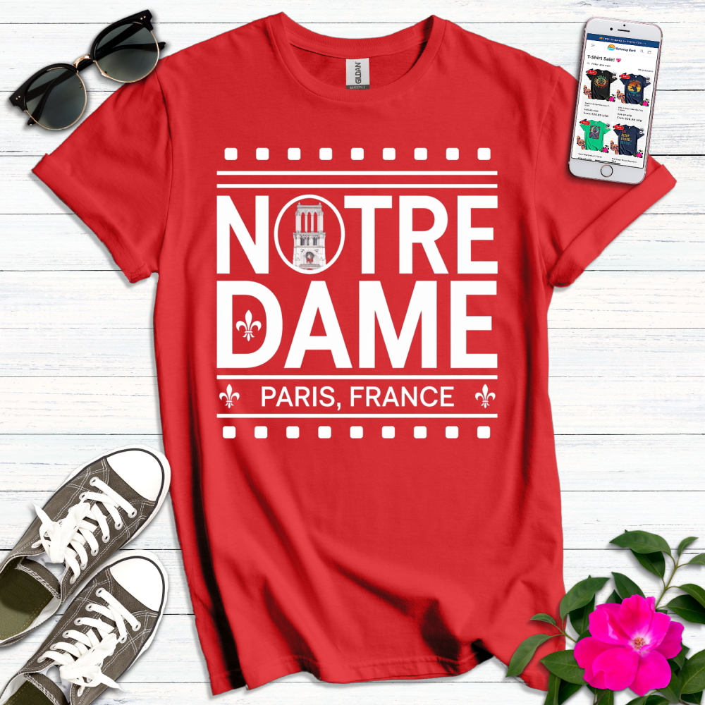 Notre Dame Paris France T-Shirt