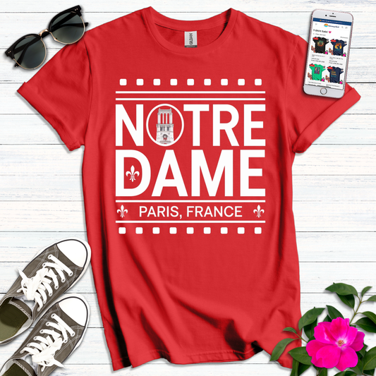 Notre Dame Paris France T-Shirt