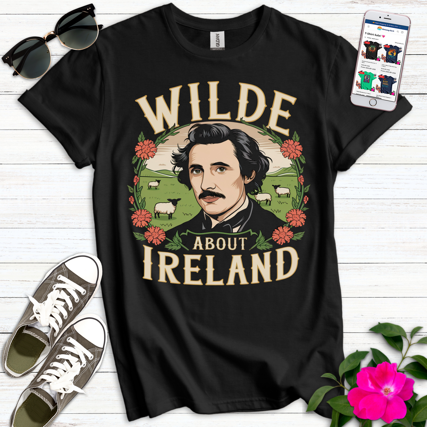 Wilde About Ireland T-Shirt