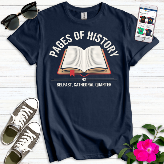 Ireland Pages History Bookstore T-Shirt