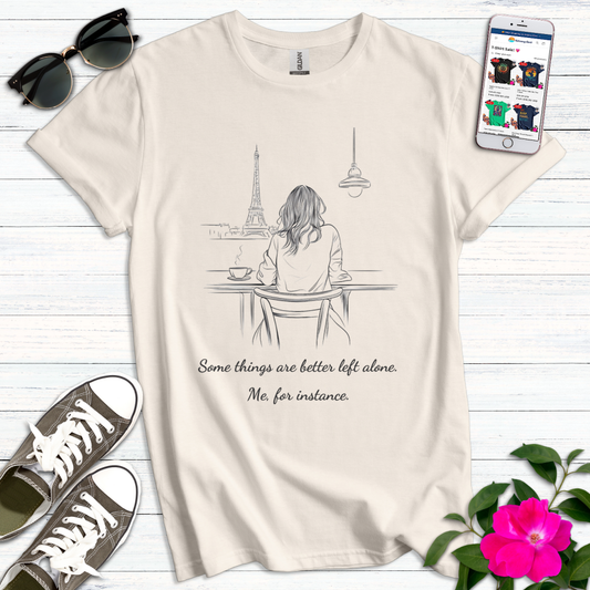 Better Left Alone Paris T-Shirt