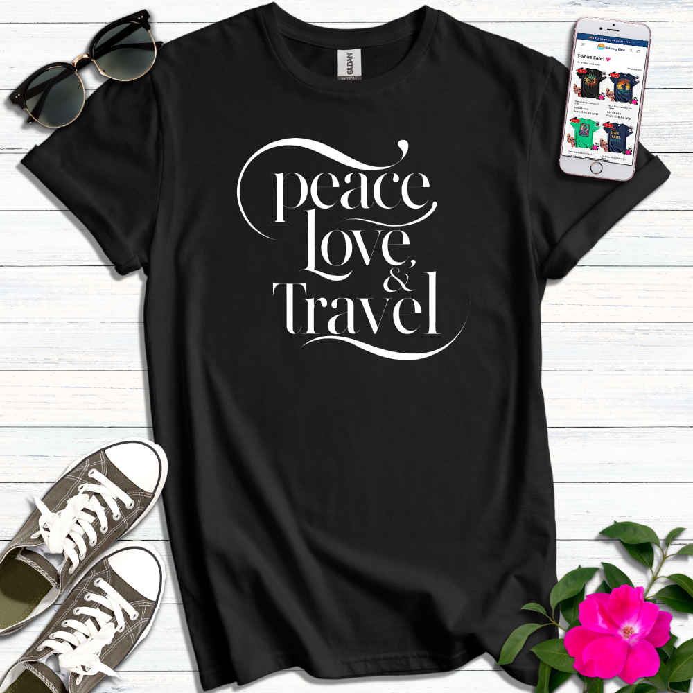 Peace Love & Travel T-Shirt