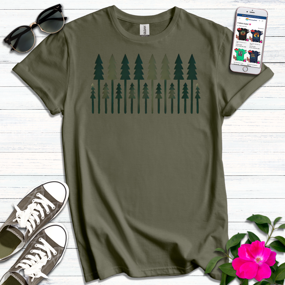 Modern Pine Tree T-Shirt