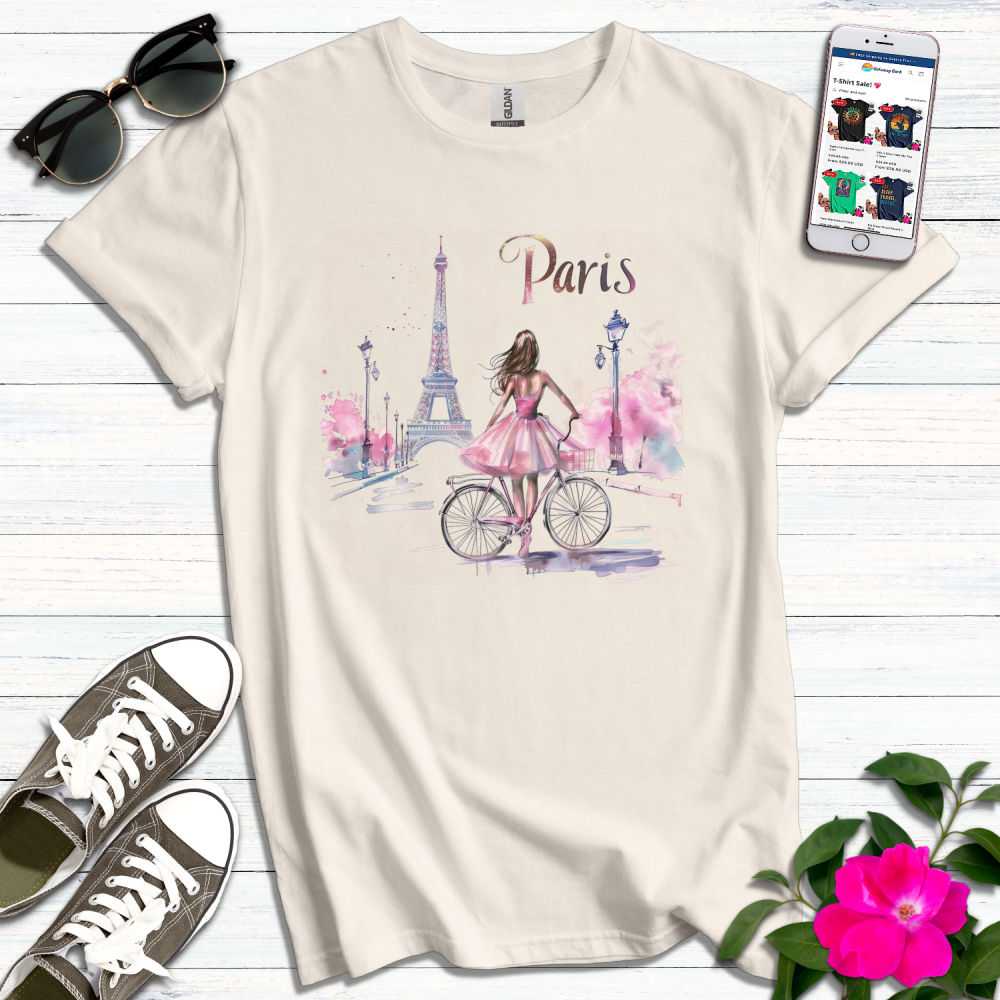 Pretty in Pink Paris T-Shirt