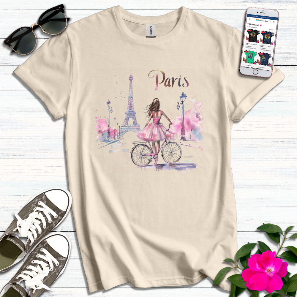 Pretty in Pink Paris T-Shirt