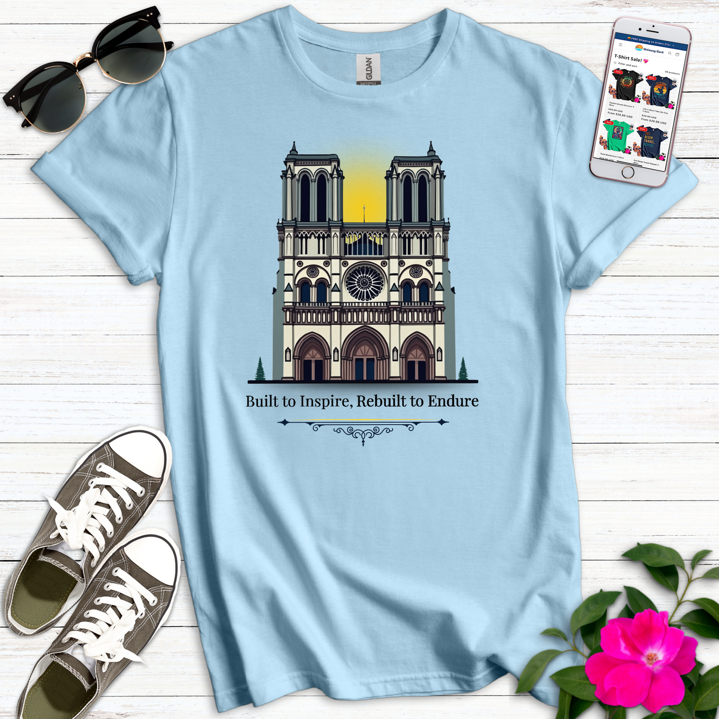 Notre Dame Rebuilt T-Shirt