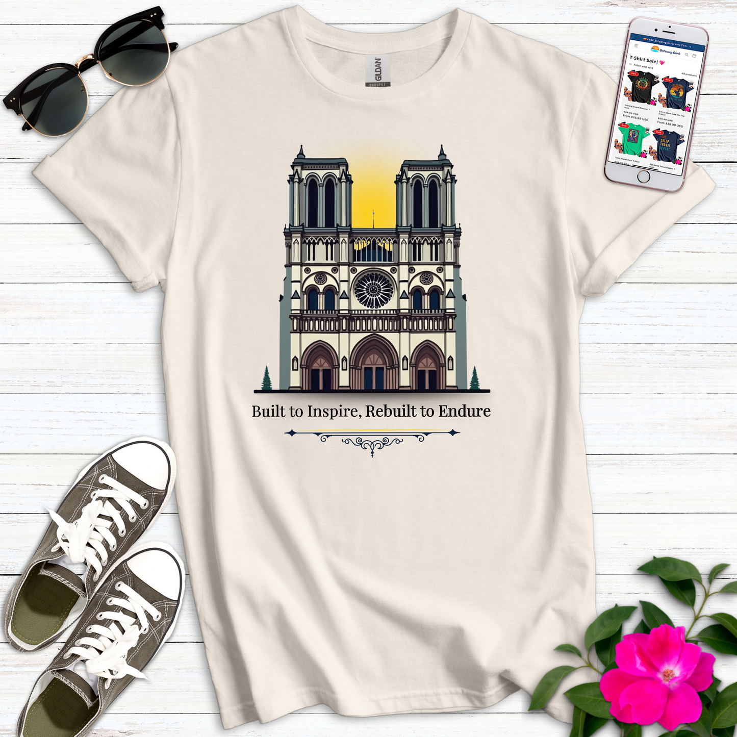 Notre Dame Rebuilt T-Shirt