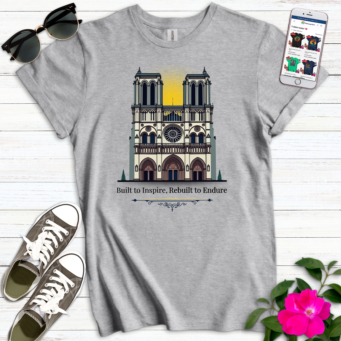 Notre Dame Rebuilt T-Shirt