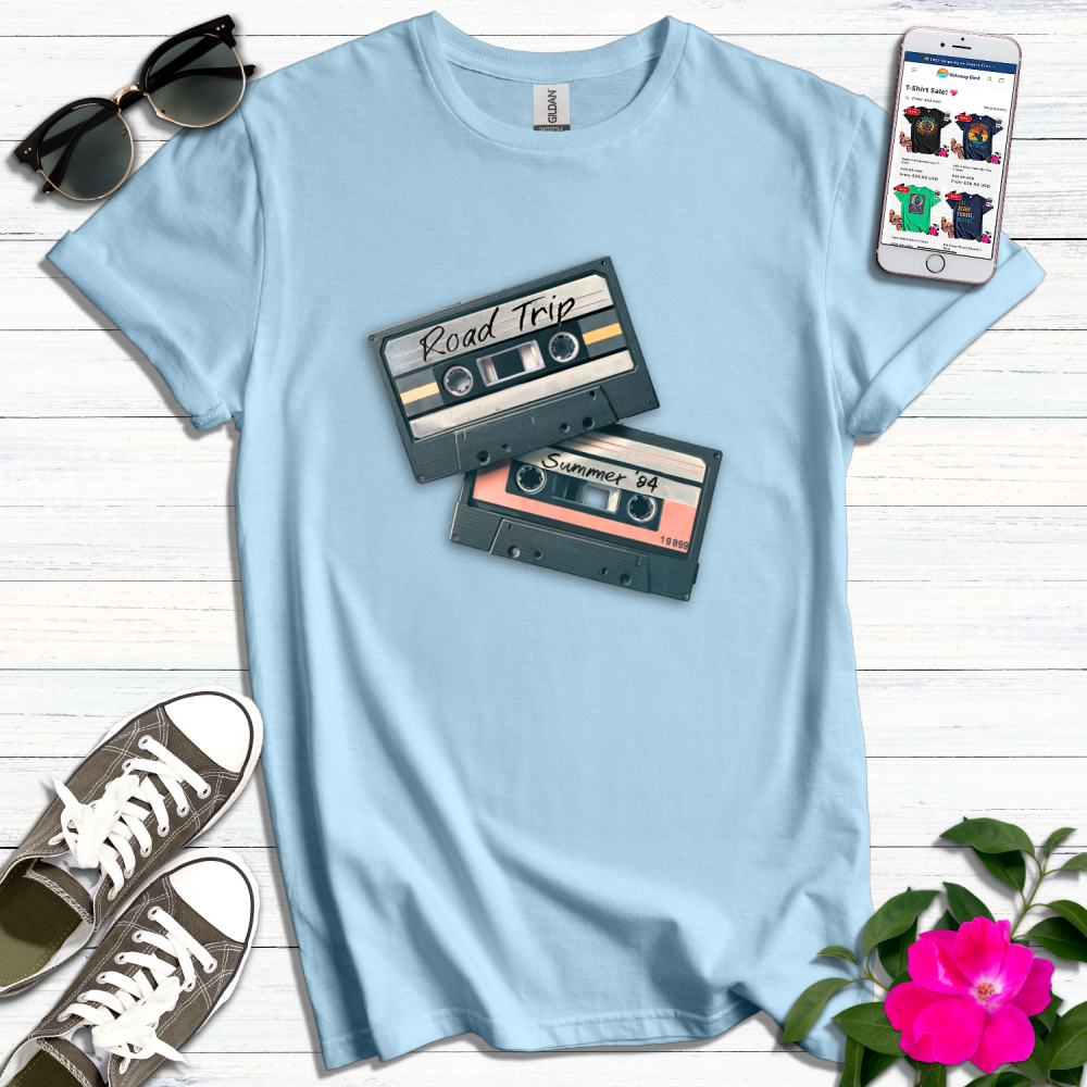 Retro Road Trip Cassettes T-Shirt