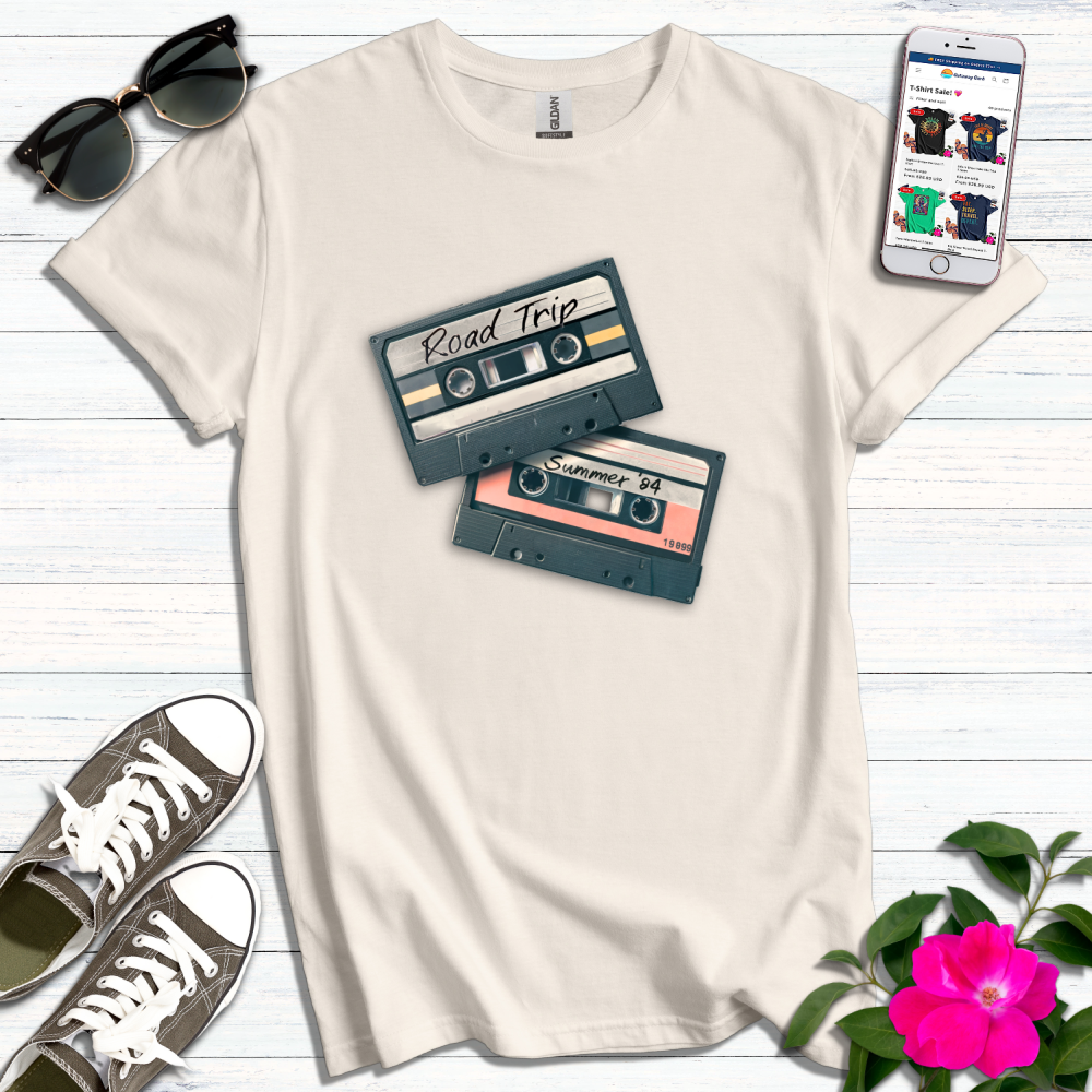 Retro Road Trip Cassettes T-Shirt