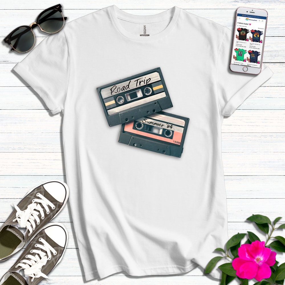 Retro Road Trip Cassettes T-Shirt