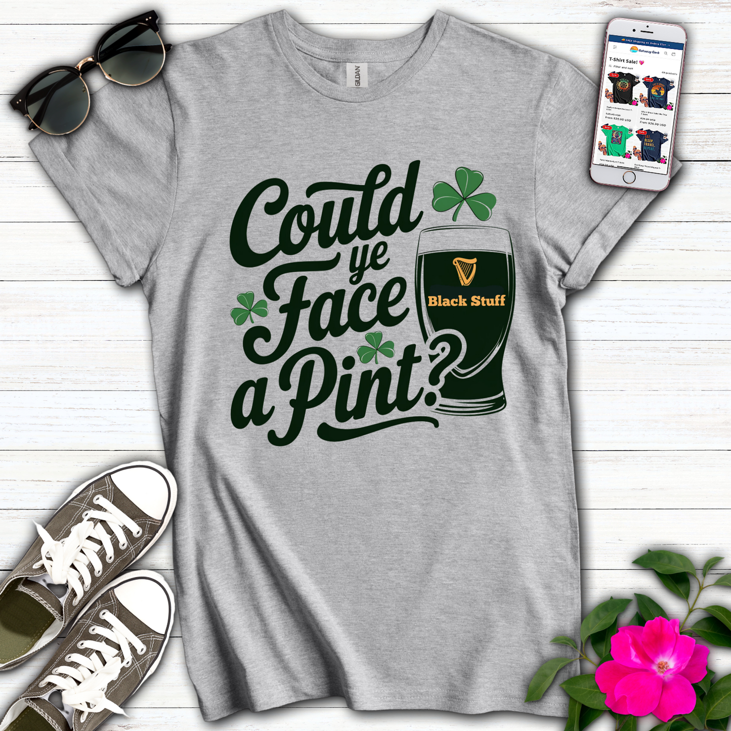 Could Ye Face a Pint T-Shirt