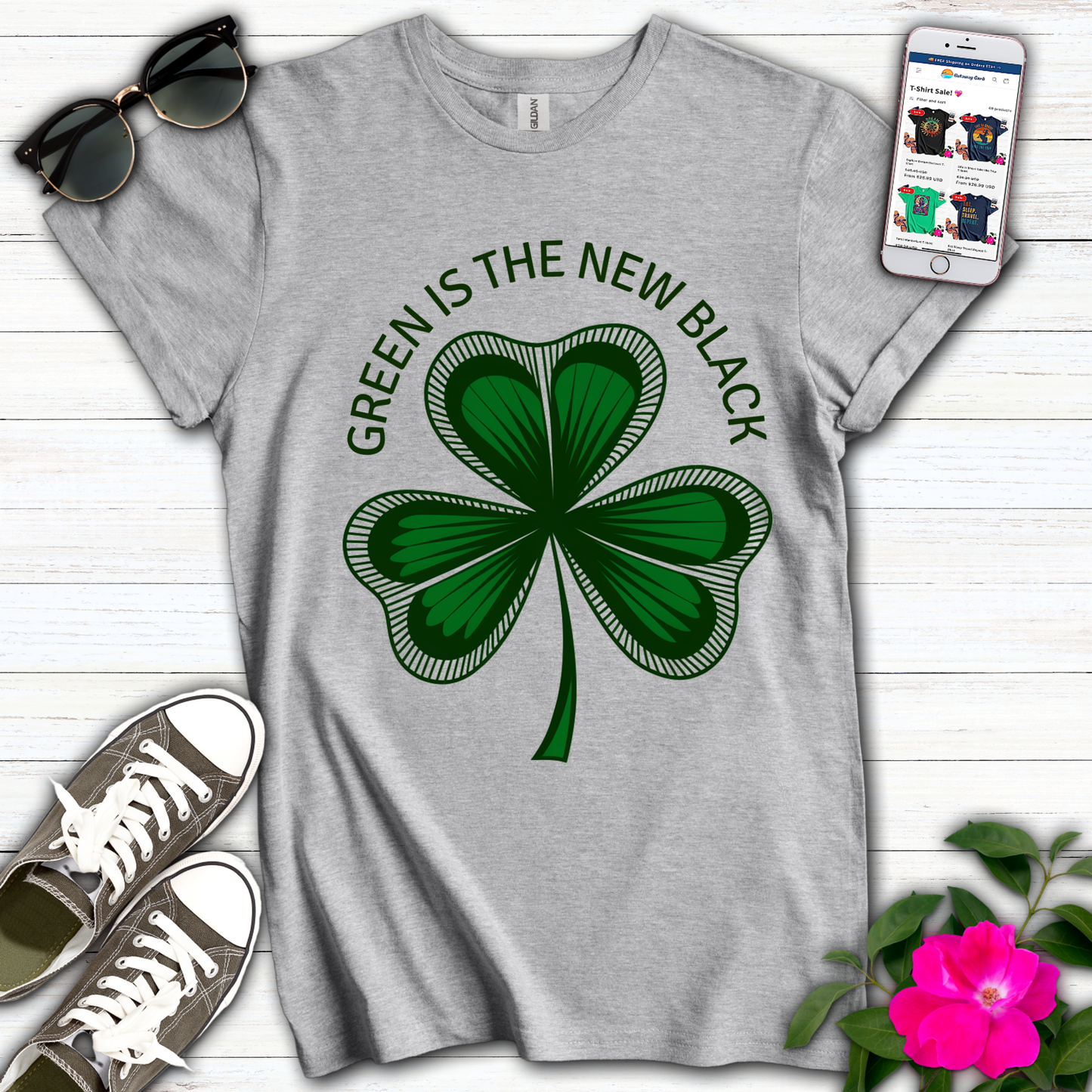 Green is New Black T-Shirt