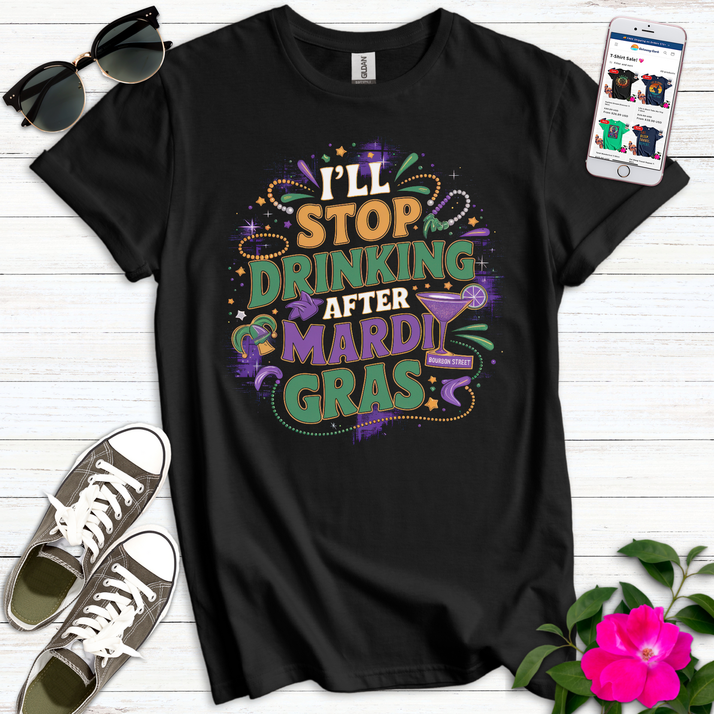 Stop Drinking After Mardi T-Shirt