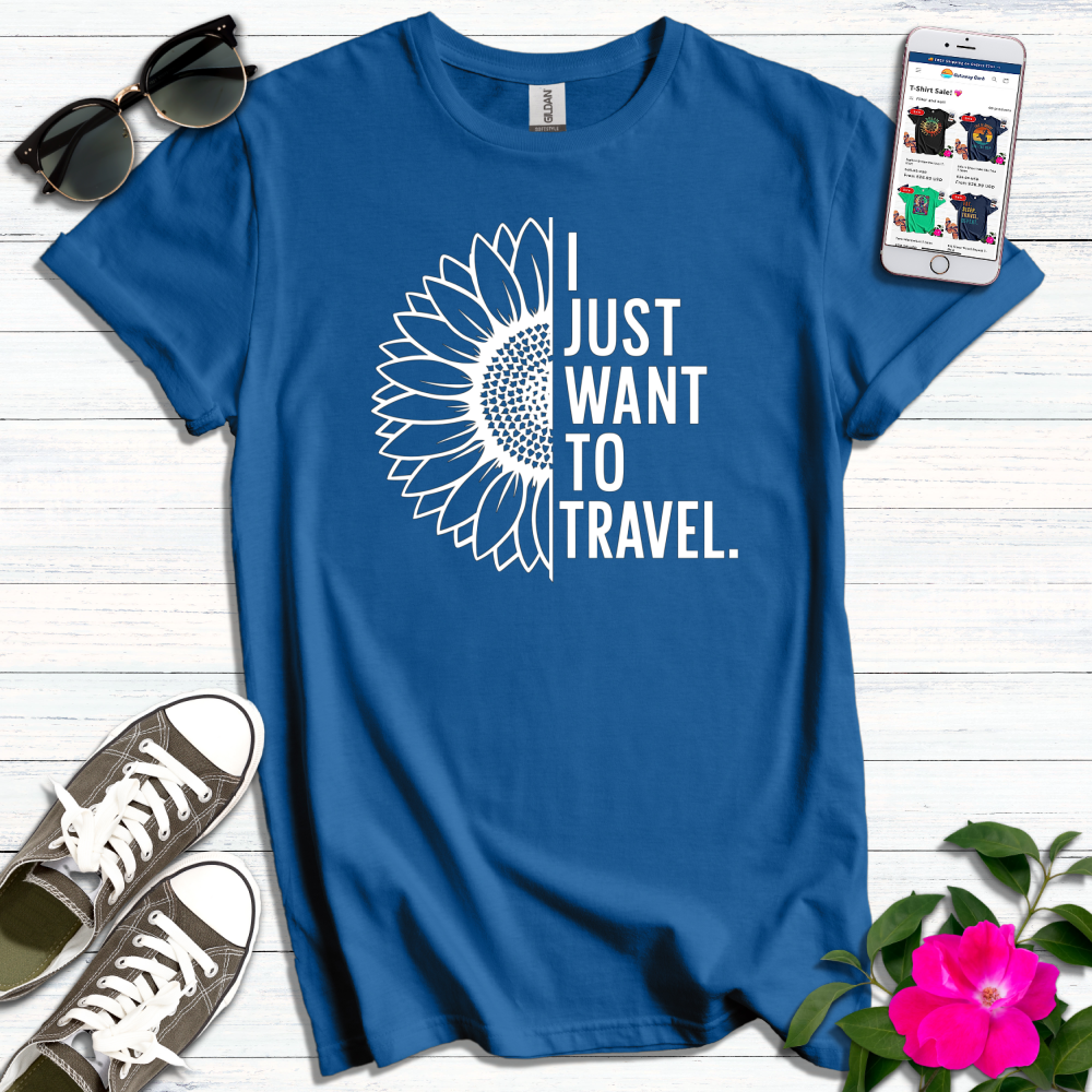 Sunflower Travel T-Shirt