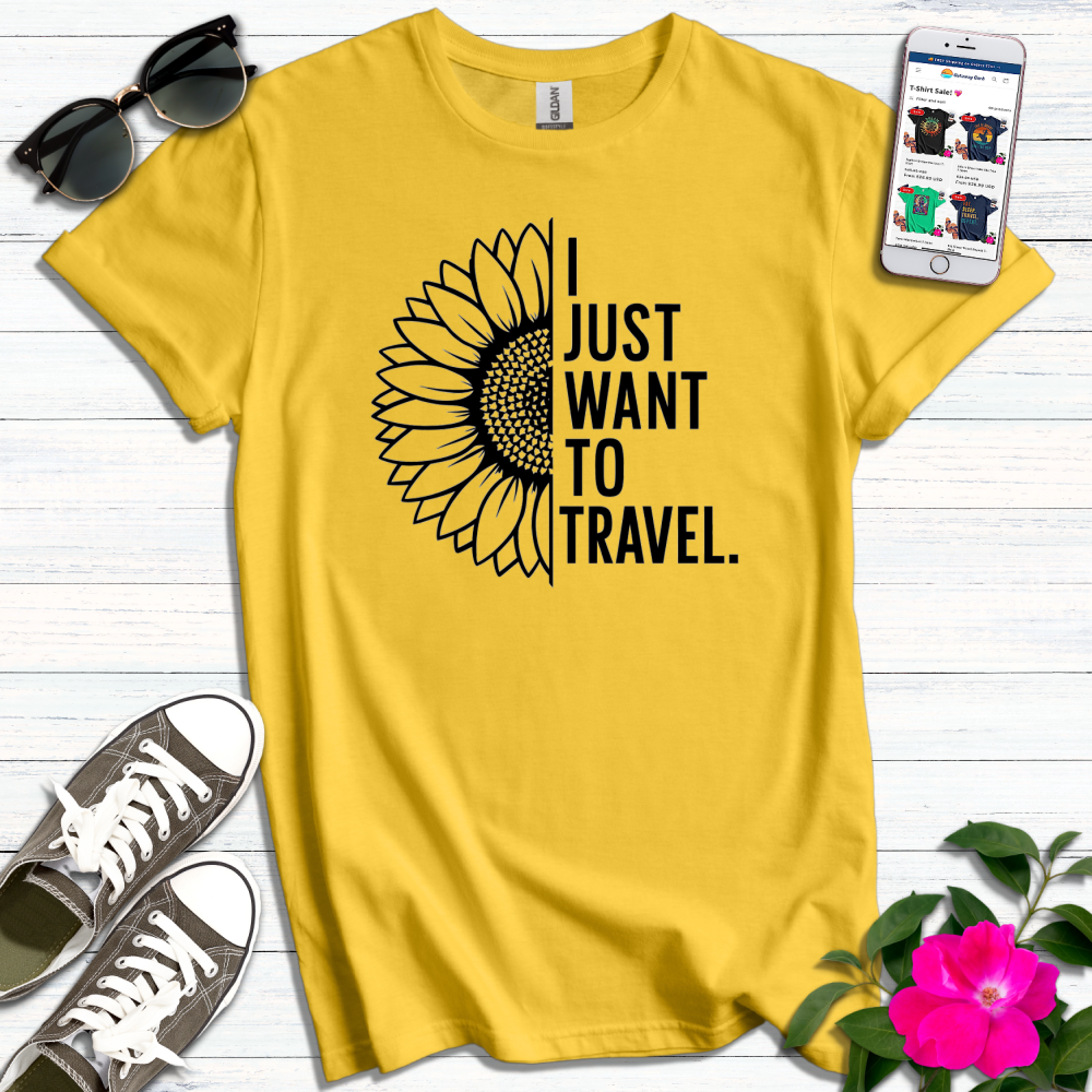 Sunflower Travel T-Shirt