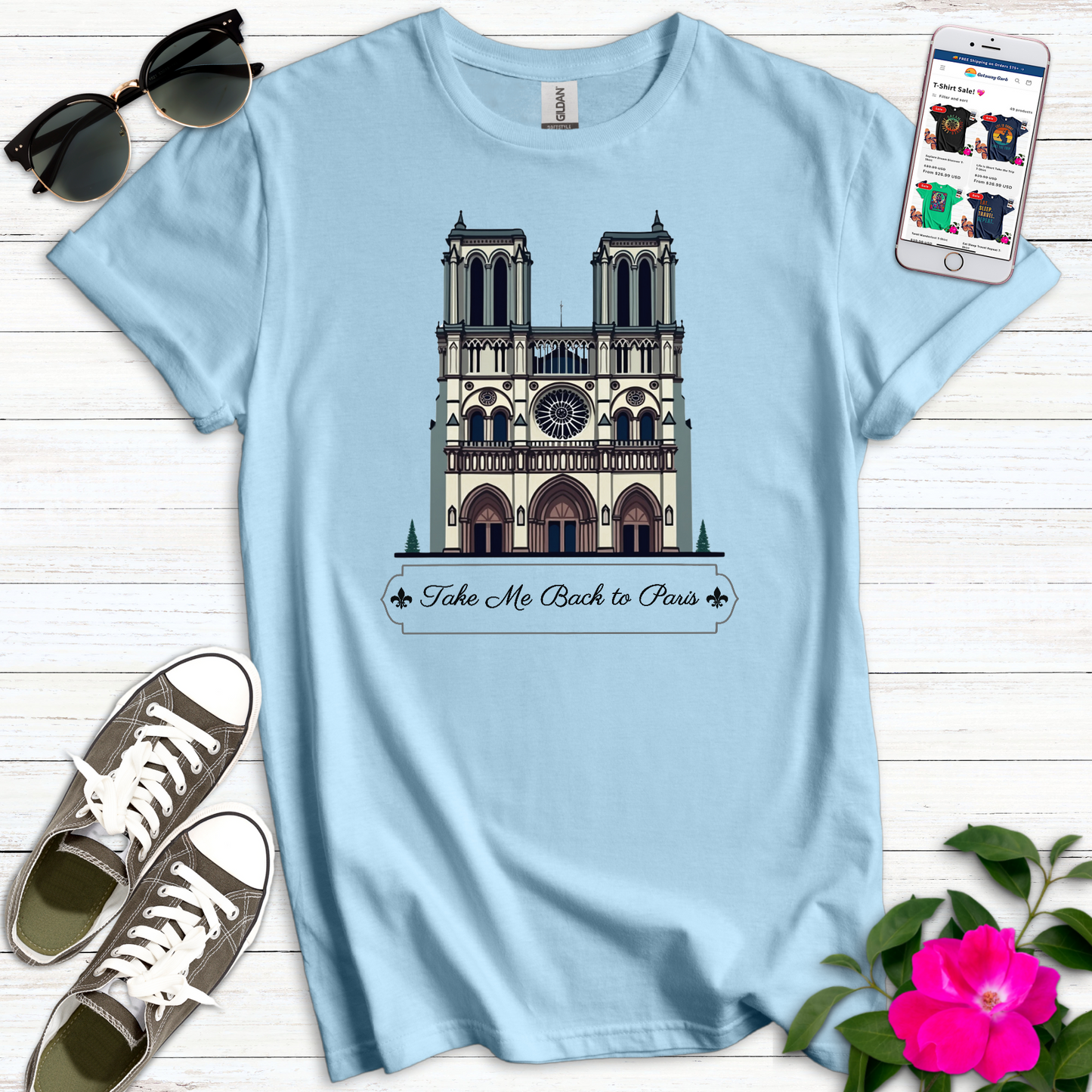 Take Me Back to Paris T-Shirt