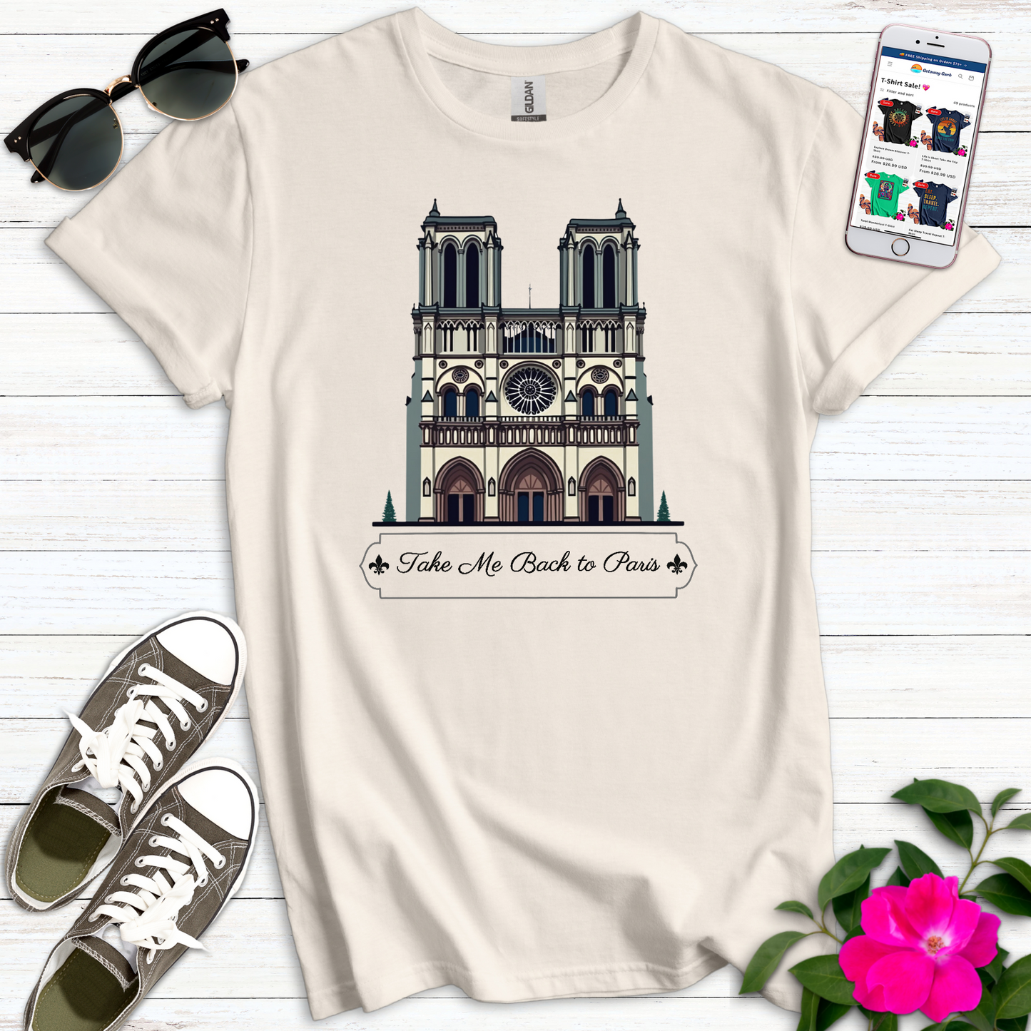 Take Me Back to Paris T-Shirt