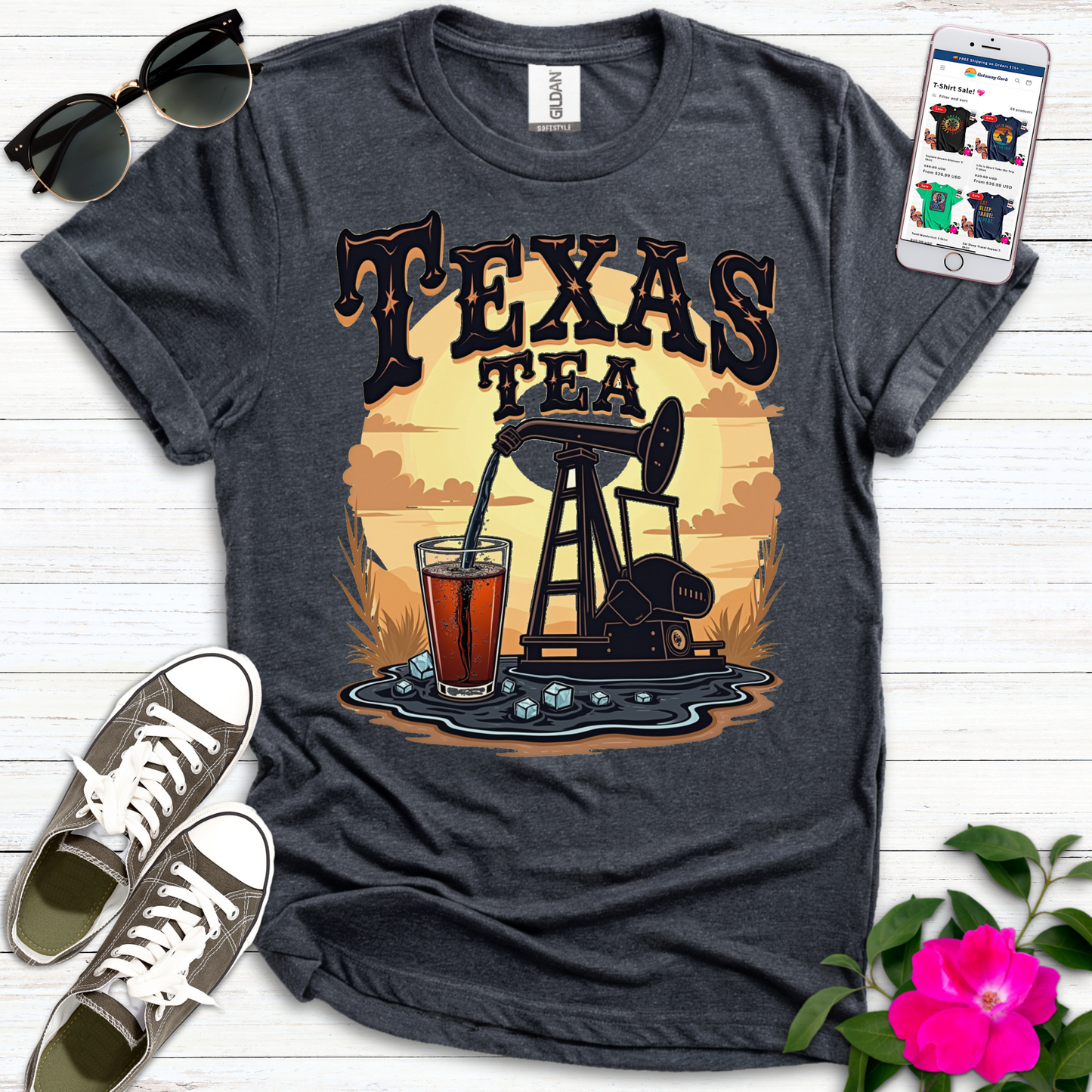 Texas Sweet Tea Graphic T-Shirt