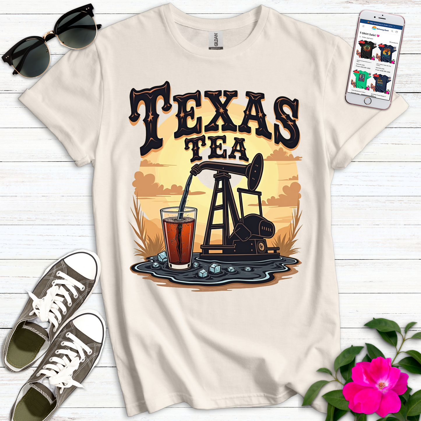 Texas Sweet Tea Graphic T-Shirt