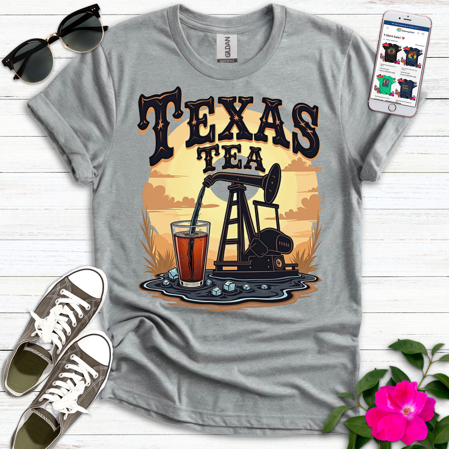 Texas Sweet Tea Graphic T-Shirt