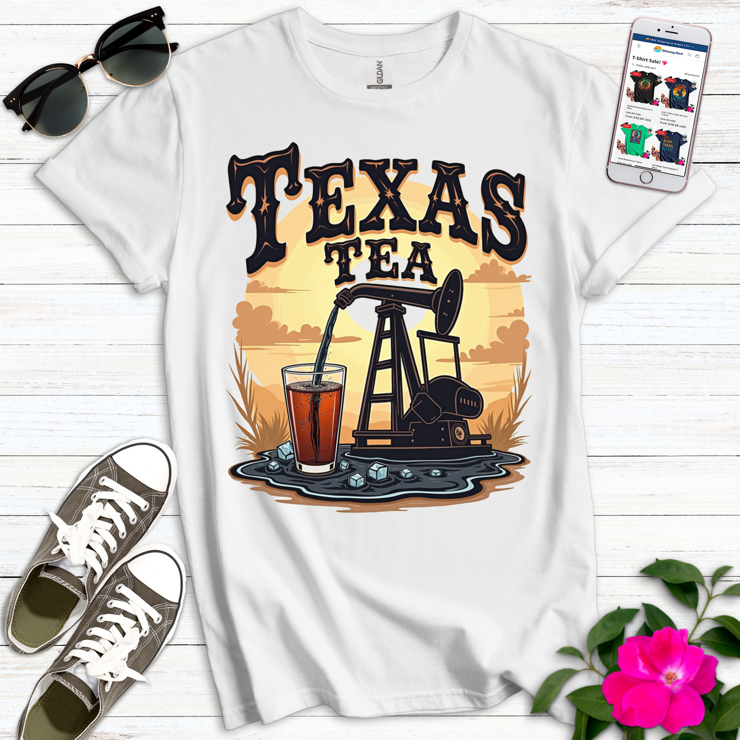 Texas Sweet Tea Graphic T-Shirt