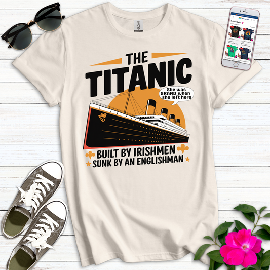 Funny Titanic Sunk Englishman T-Shirt