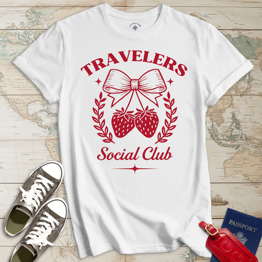 Travelers Strawberry Social Club T-Shirt